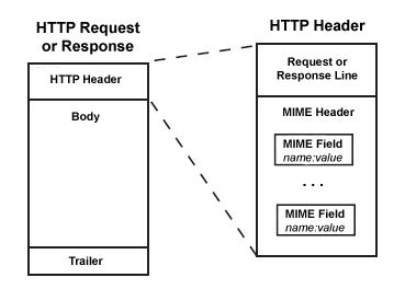 HTTP Request/Response and Header Structure